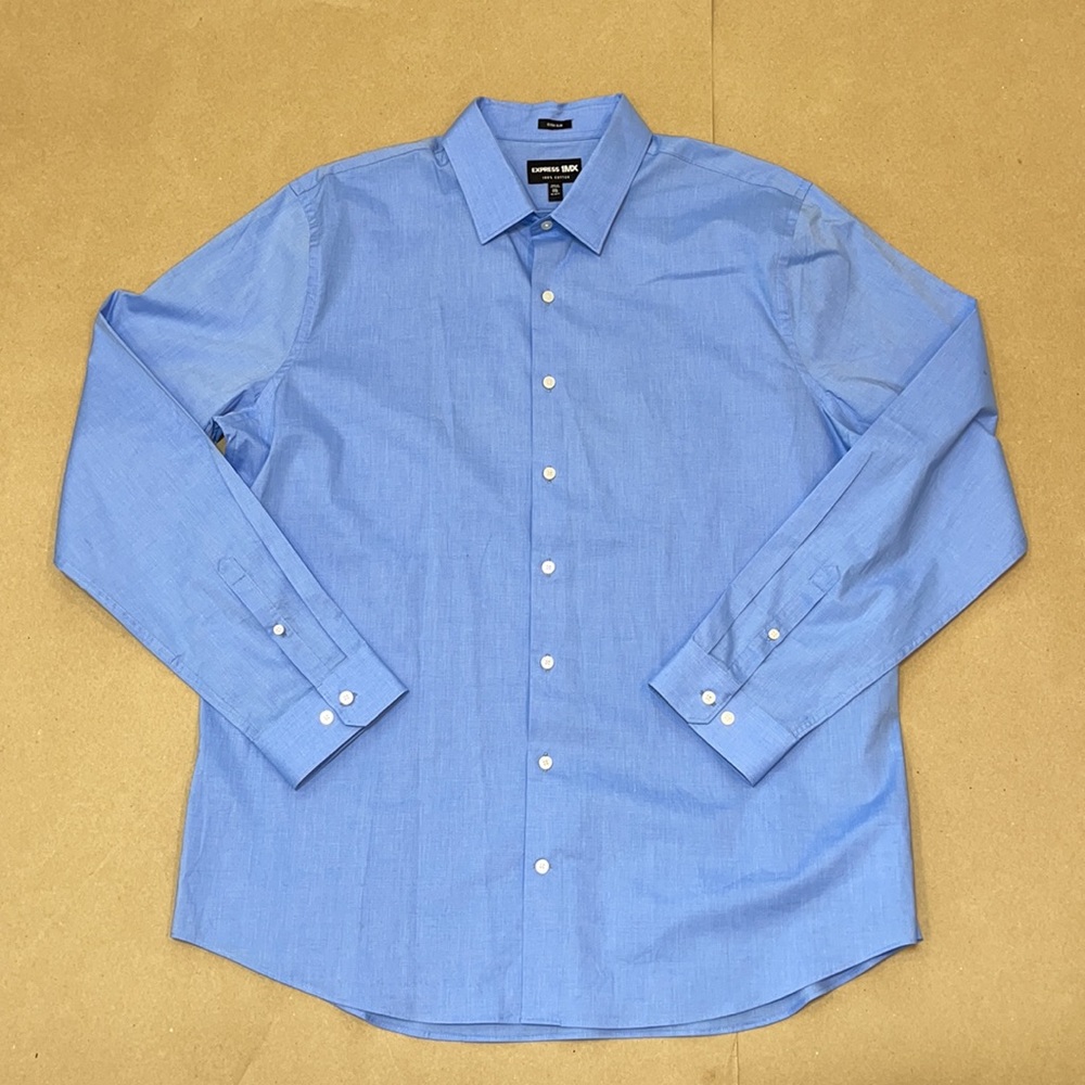 Express Men’s Dress Shirts 2XL Fitted/Extra Slim - Picture 2 of 8